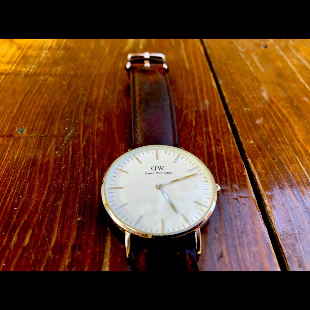 Daniel Wellington white face watch